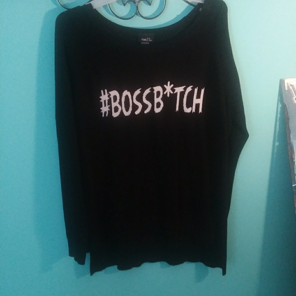 #bossb*tch sweater
